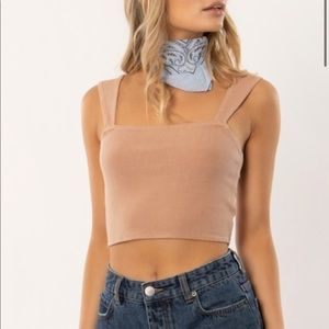 BABY LOVE KNIT TANK by amuse society